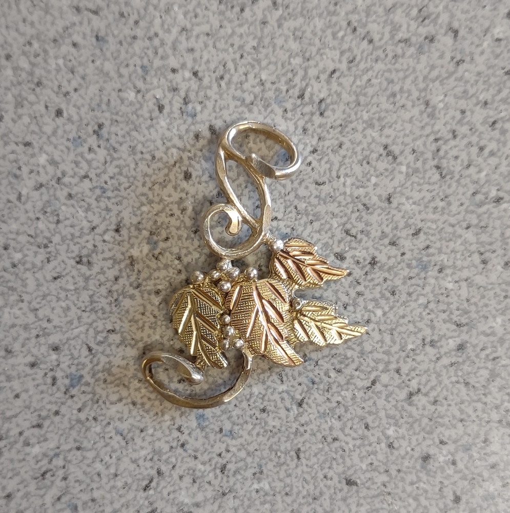 Firm Final price!*Mt Rushmore 925/12k charm